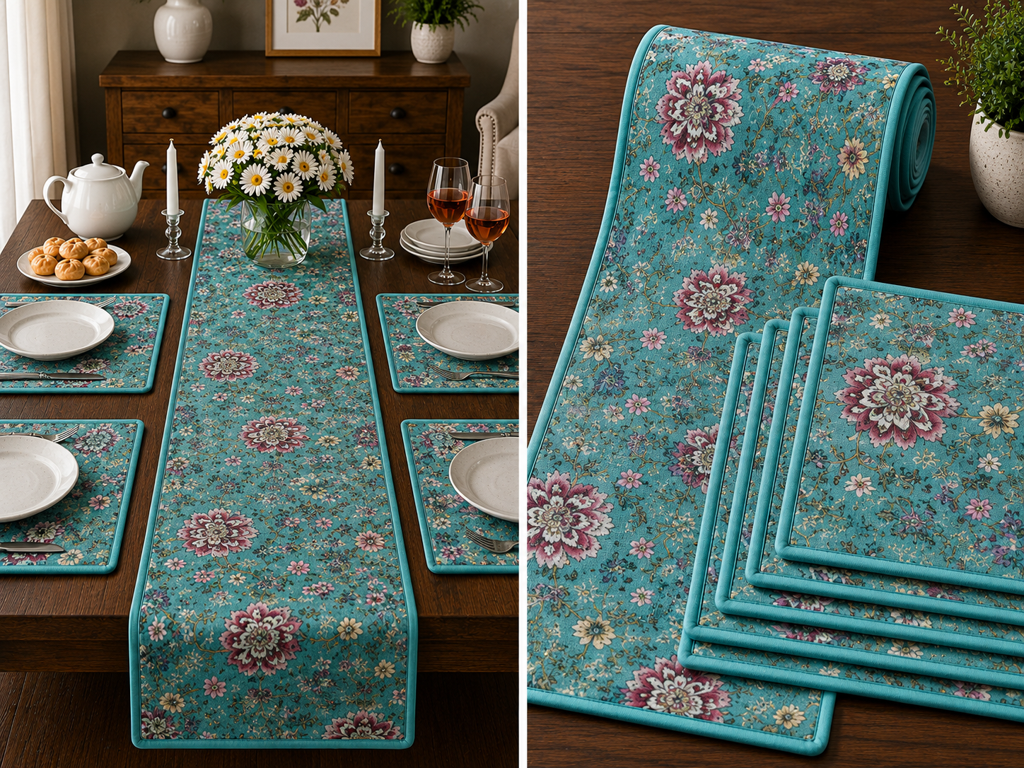 Signature Dining Runner & Placemat Set