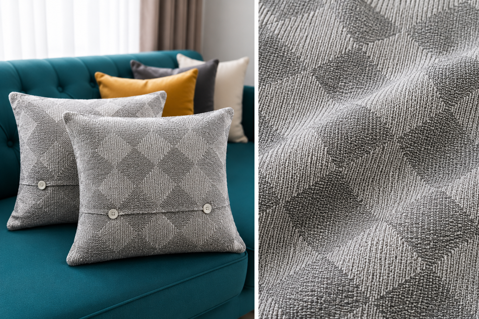 CUSHION COVERS Natural Fabrics