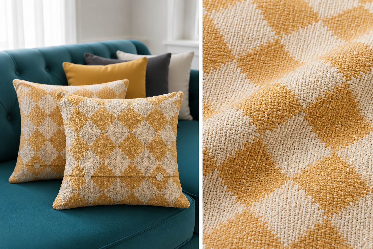 CUSHION COVERS Natural Fabrics