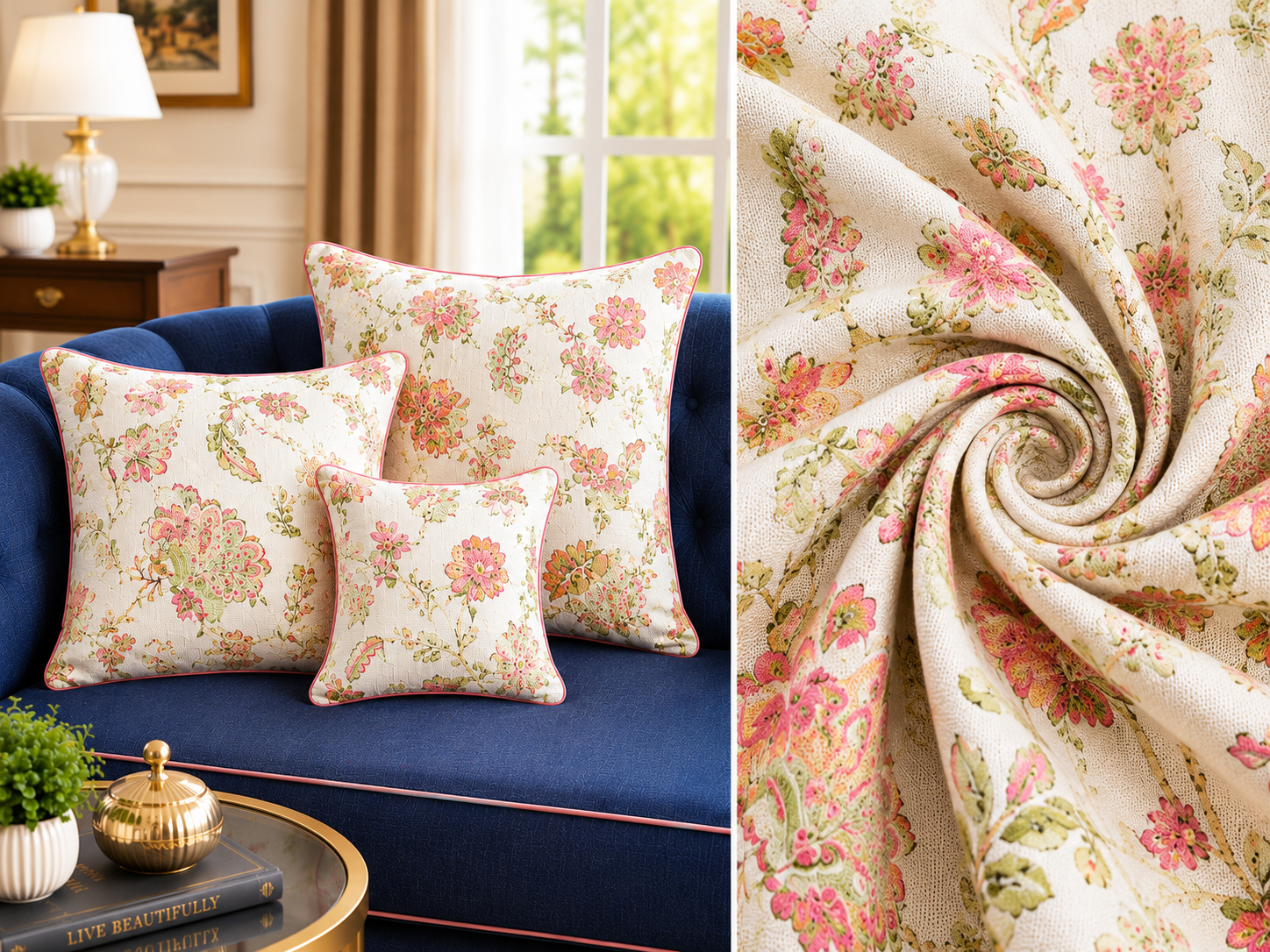 CUSHION COVERS - DUCK FABRIC