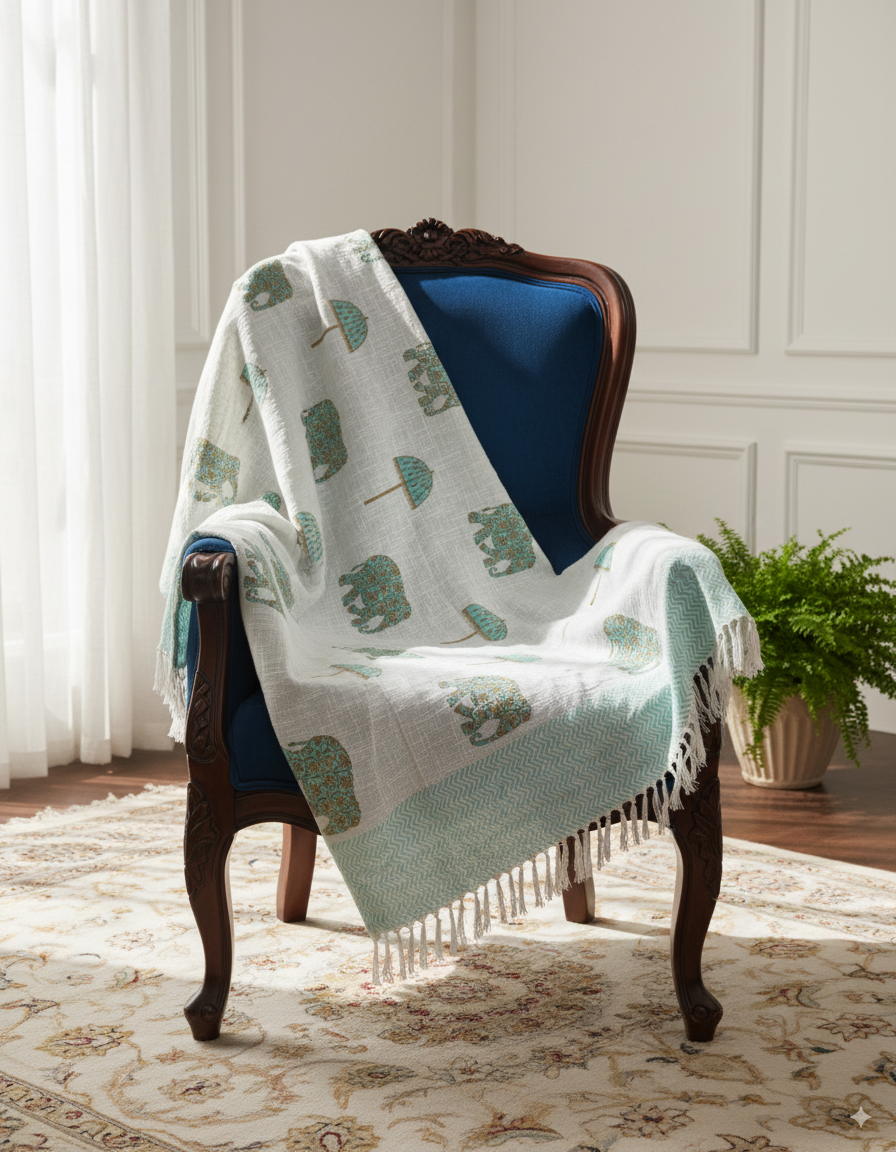 SOFA THROW- BED LINEN