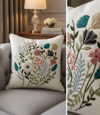 CUSHION COVERS EMBRODIERY - BED LINEN
