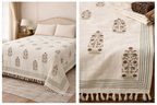 Hand block Bedspreads