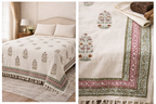 Hand block Bedspreads