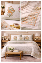500 TC HAND BLOCK BEDSHEETS