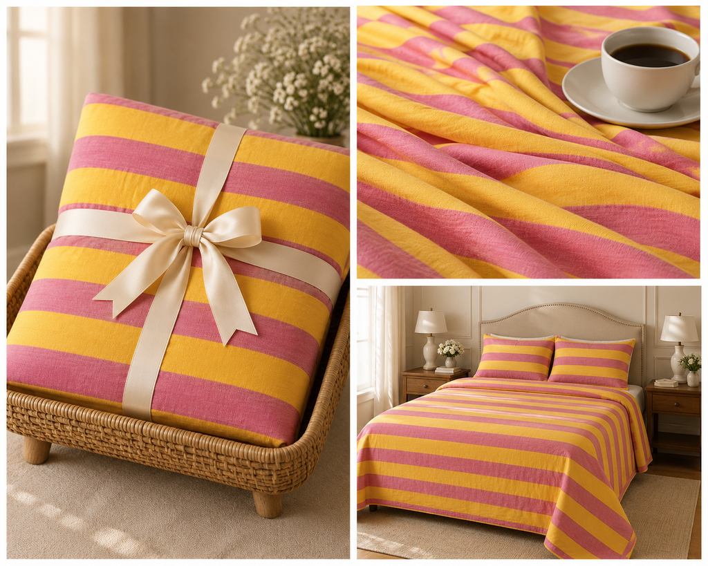 Premium Cotton Bedsheet Gift Set