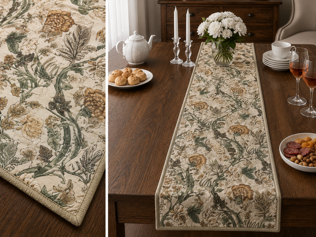 Botanical Dinning Table Runners