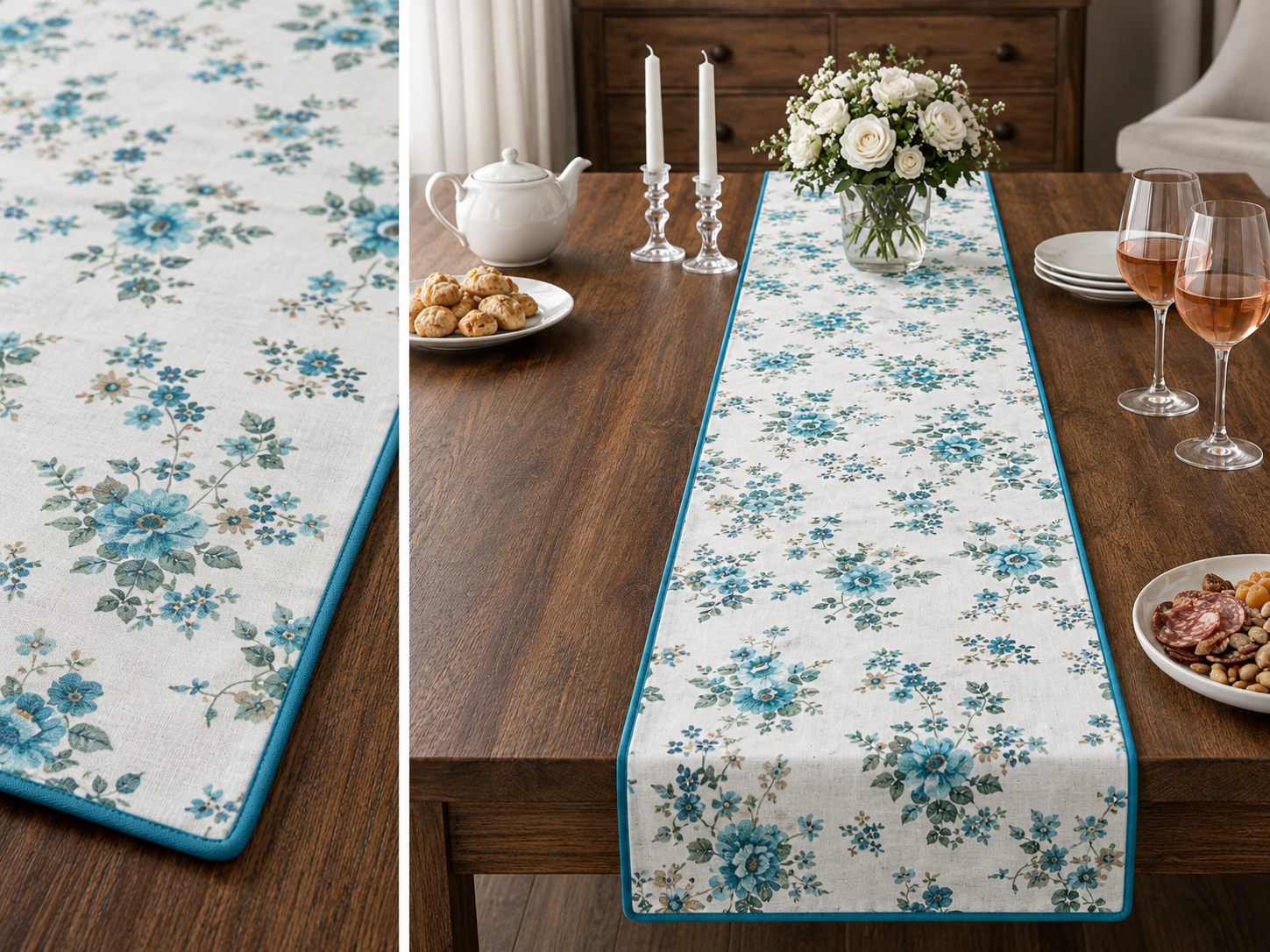 Botanical Dinning Table Runners