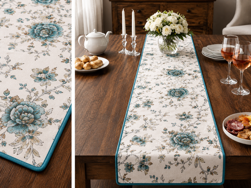 Botanical Dinning Table Runners