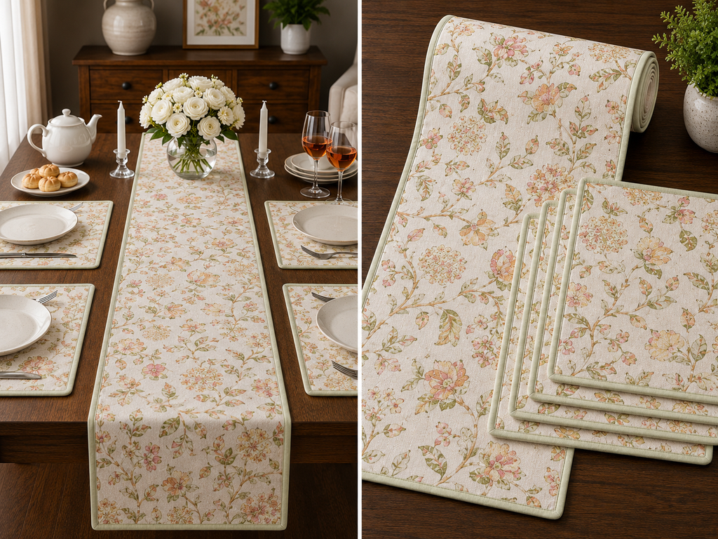 Signature Dining Runner & Placemat Set