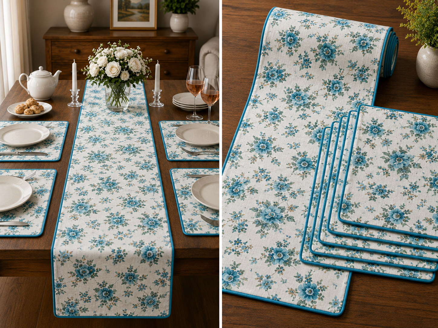 Signature Dining Runner & Placemat Set