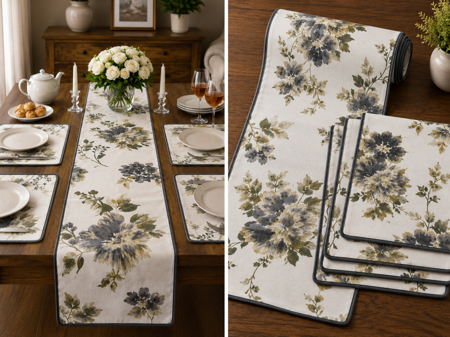 Signature Dining Runner & Placemat Set