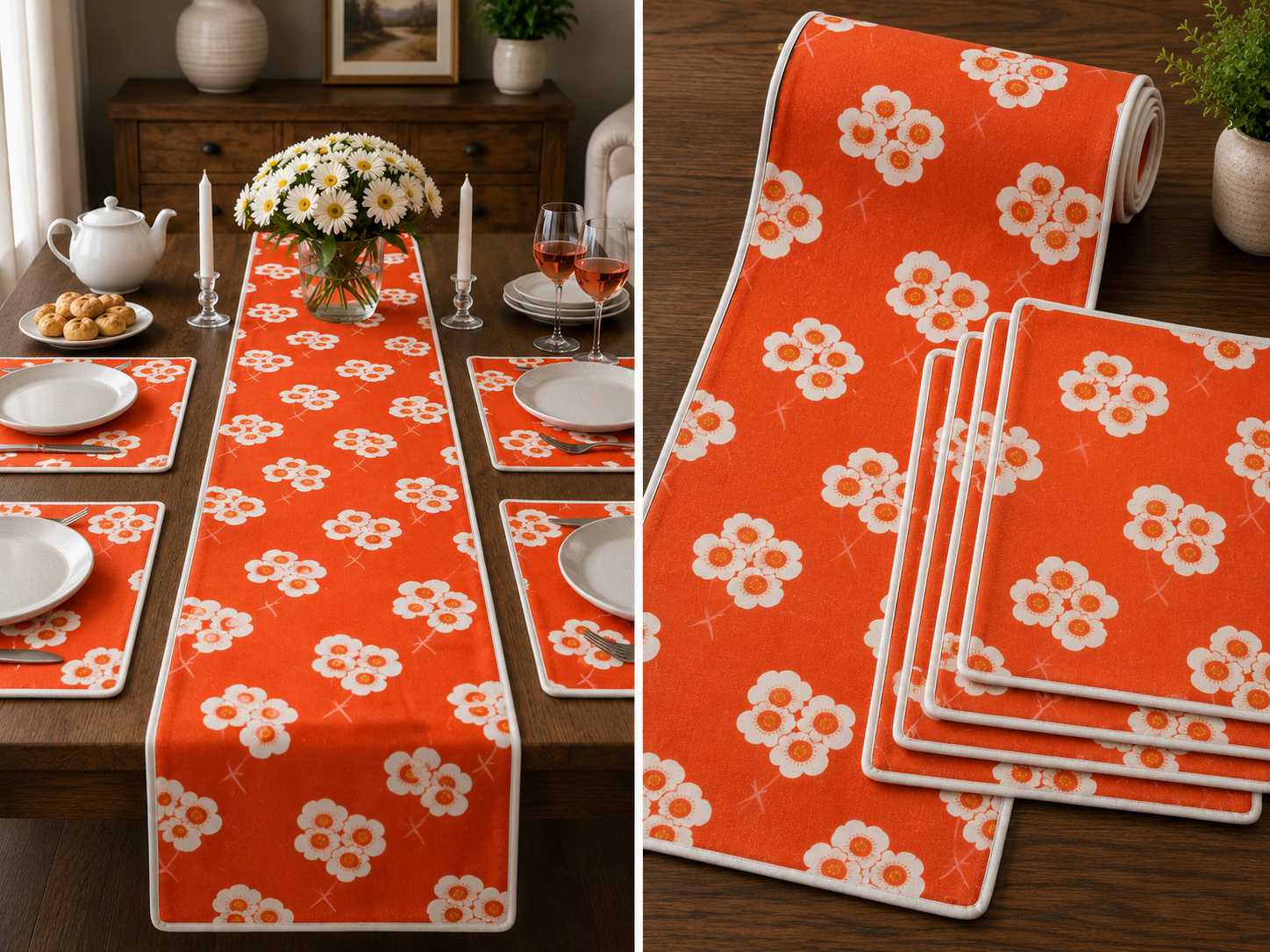 Signature Dining Runner & Placemat Set