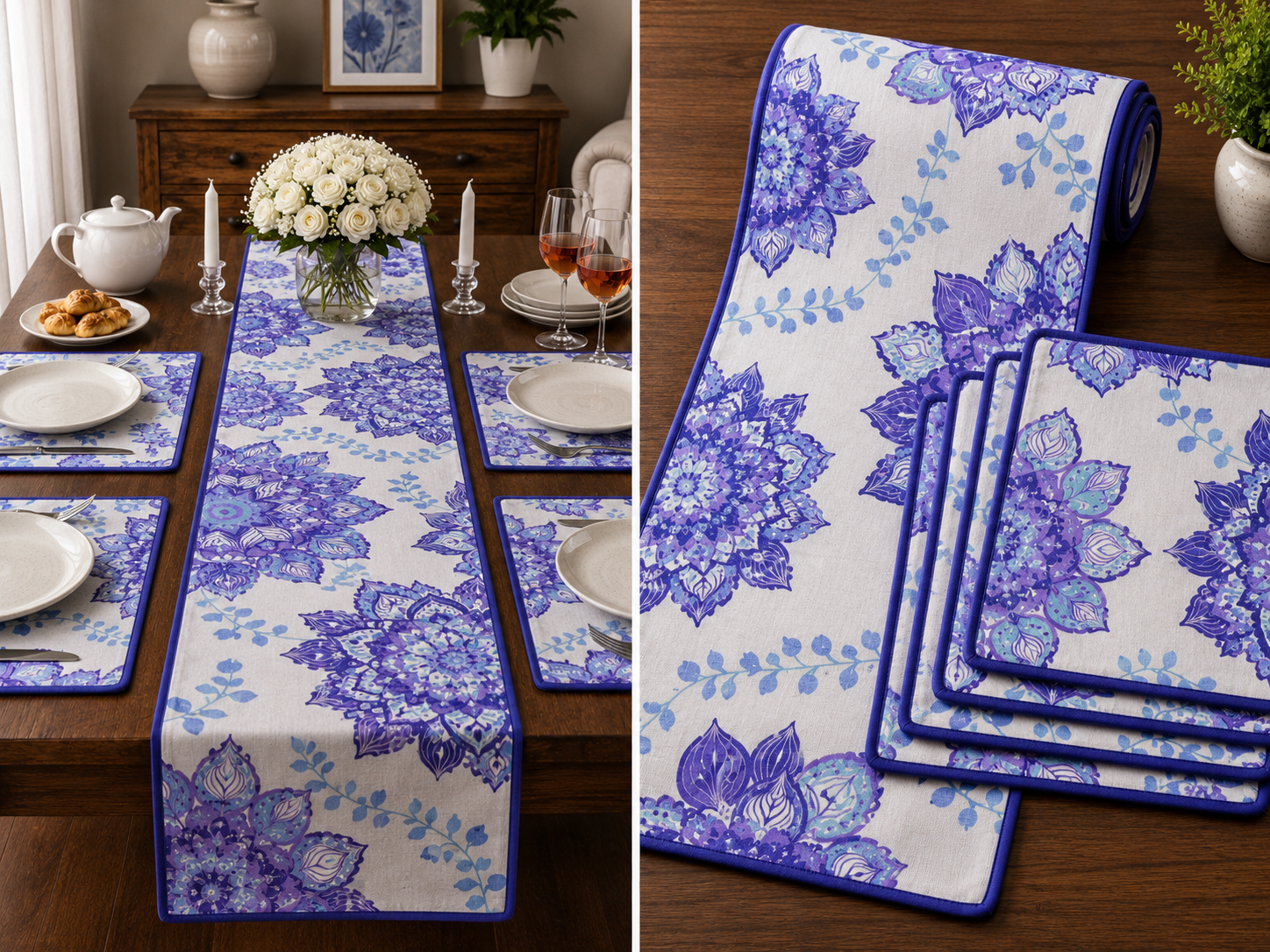 Signature Dining Runner & Placemat Set