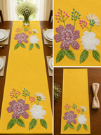 Classic Embroidered Table Runner