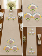 Classic Embroidered Table Runner