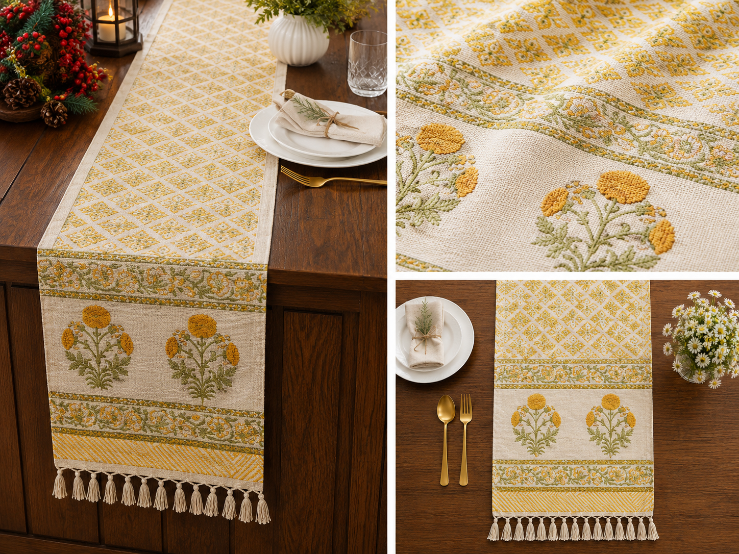 Khaddi Dinning Table Runners