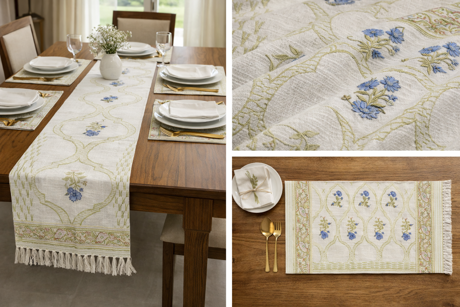 Khaddi Dinning Table Runners