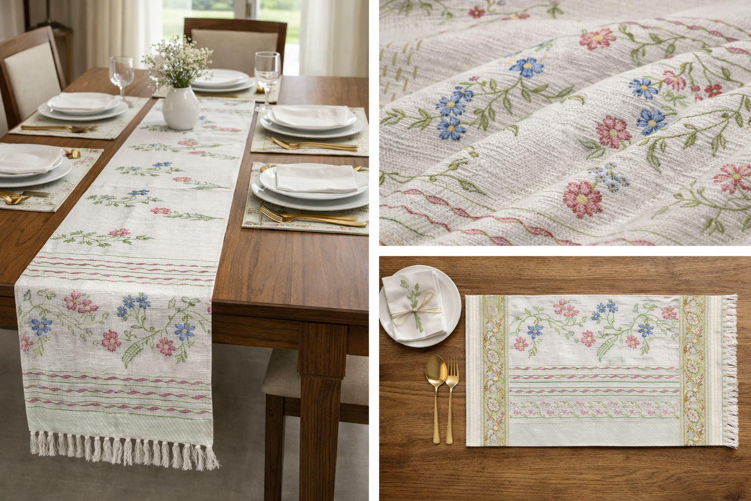 Khaddi Dinning Table Runners