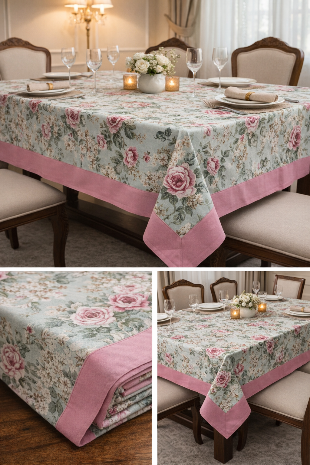 Botanical Print Table Covers
