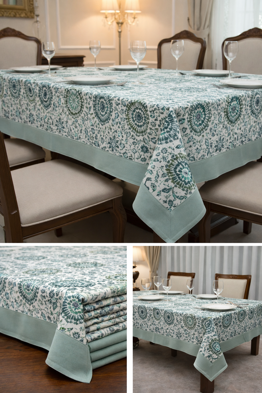 Botanical Print Table Covers