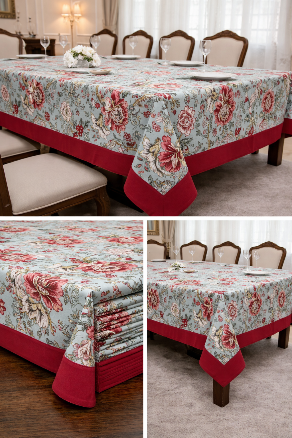 Botanical Print Table Covers