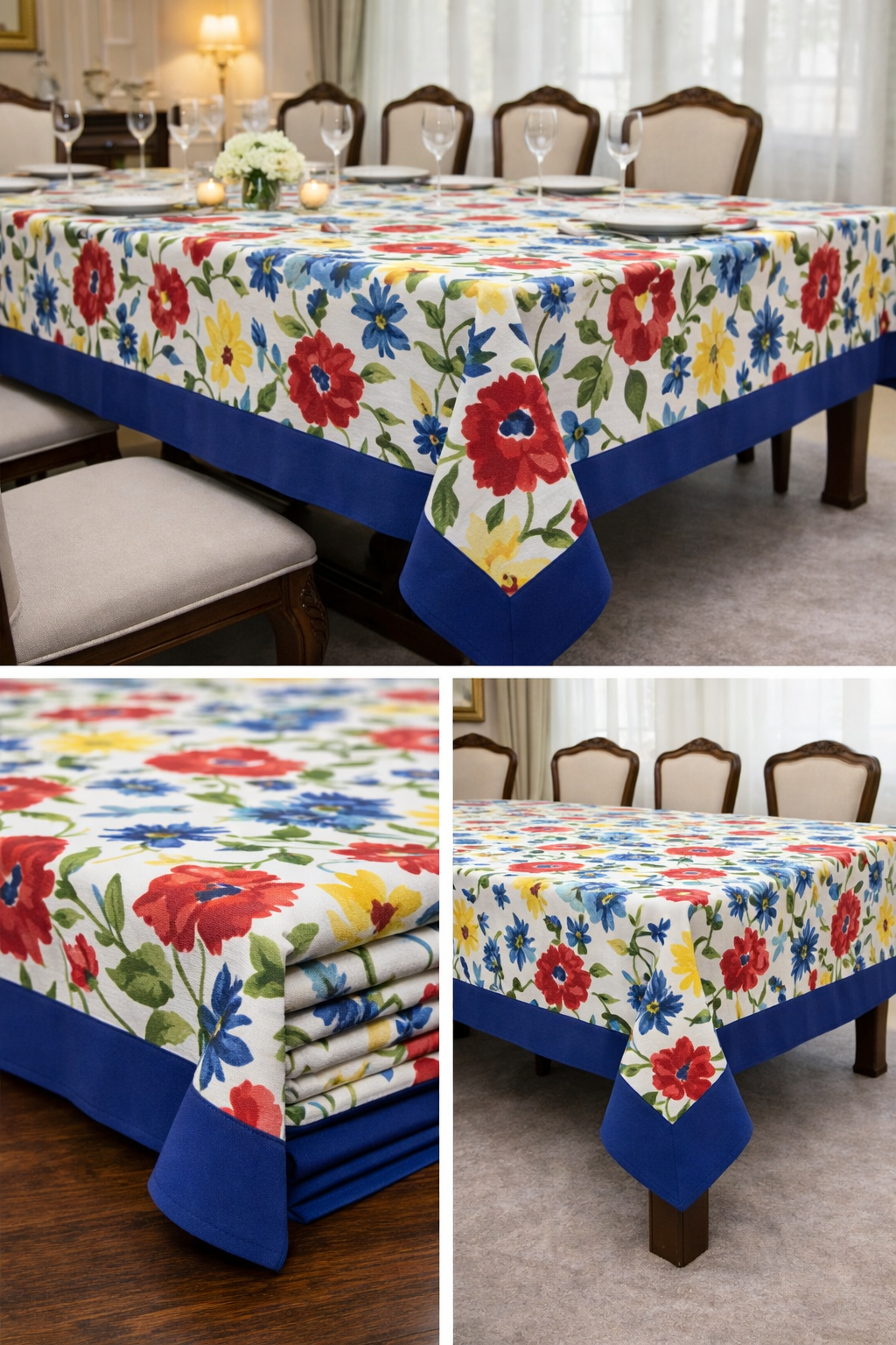 Botanical Print Table Covers