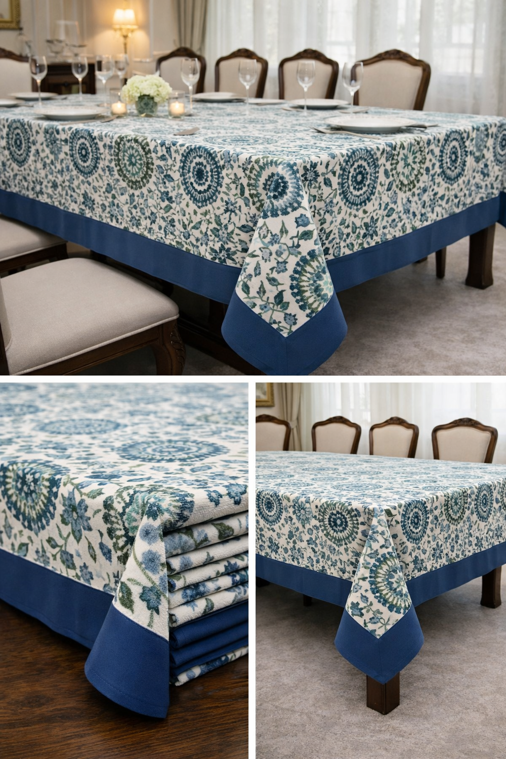 Botanical Print Table Covers