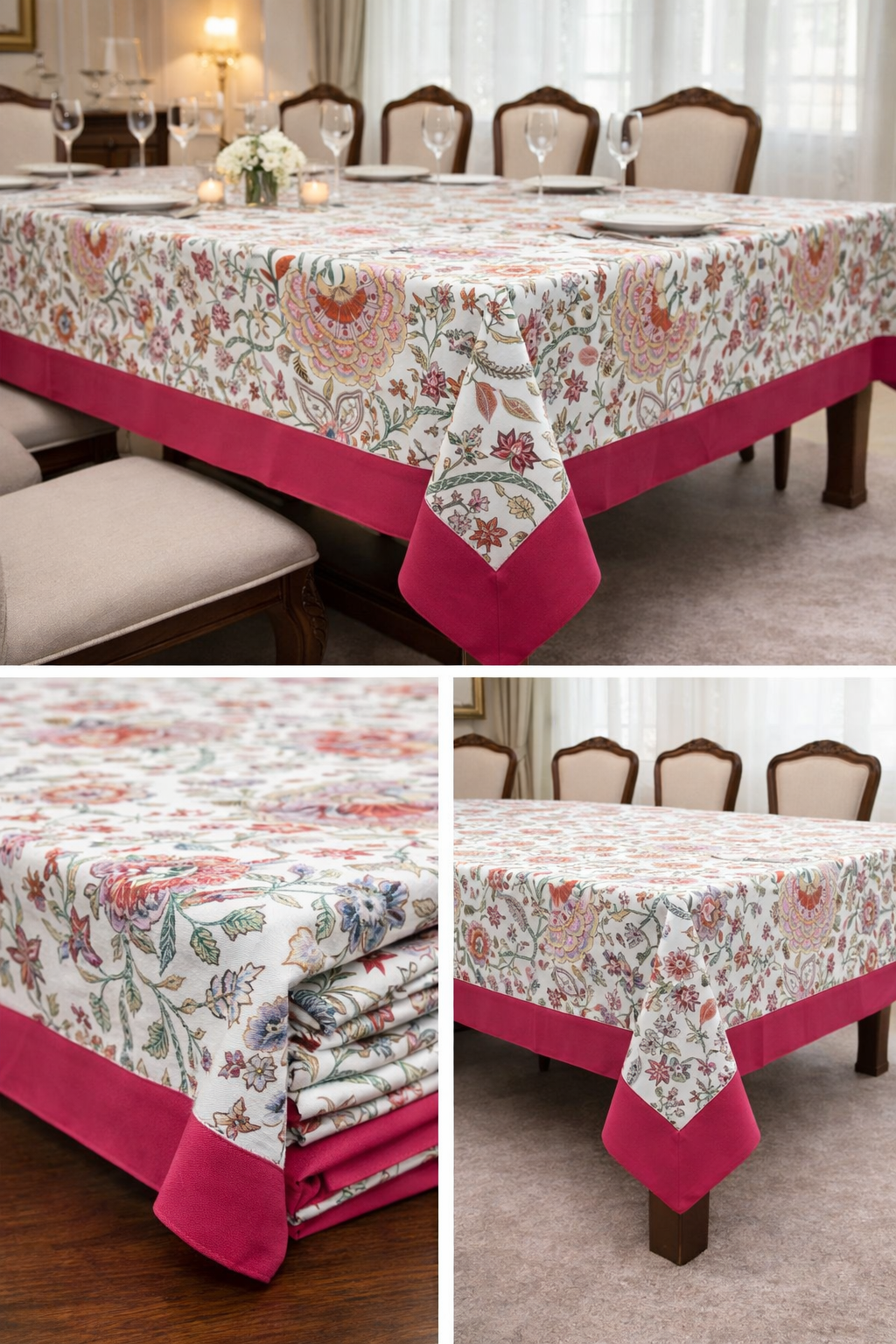 Botanical Print Table Covers