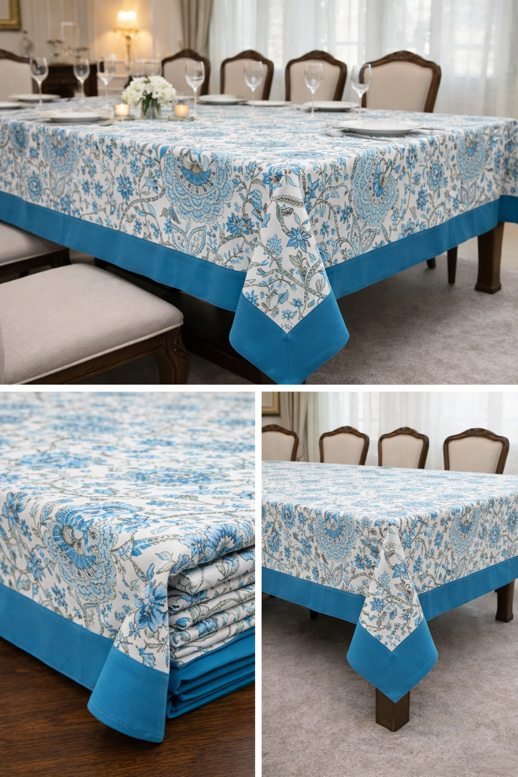 Botanical Print Table Covers