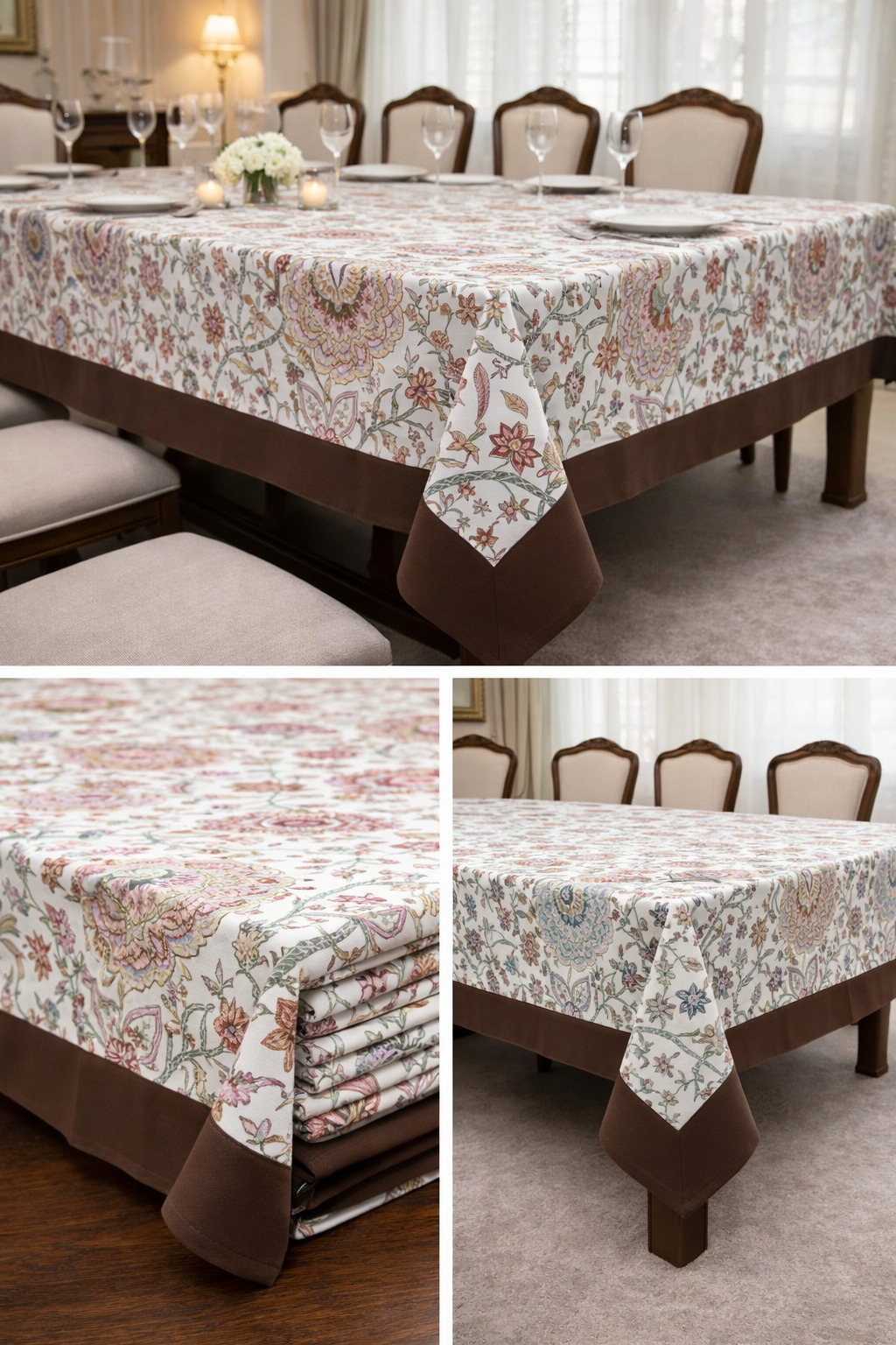 Botanical Print Table Covers