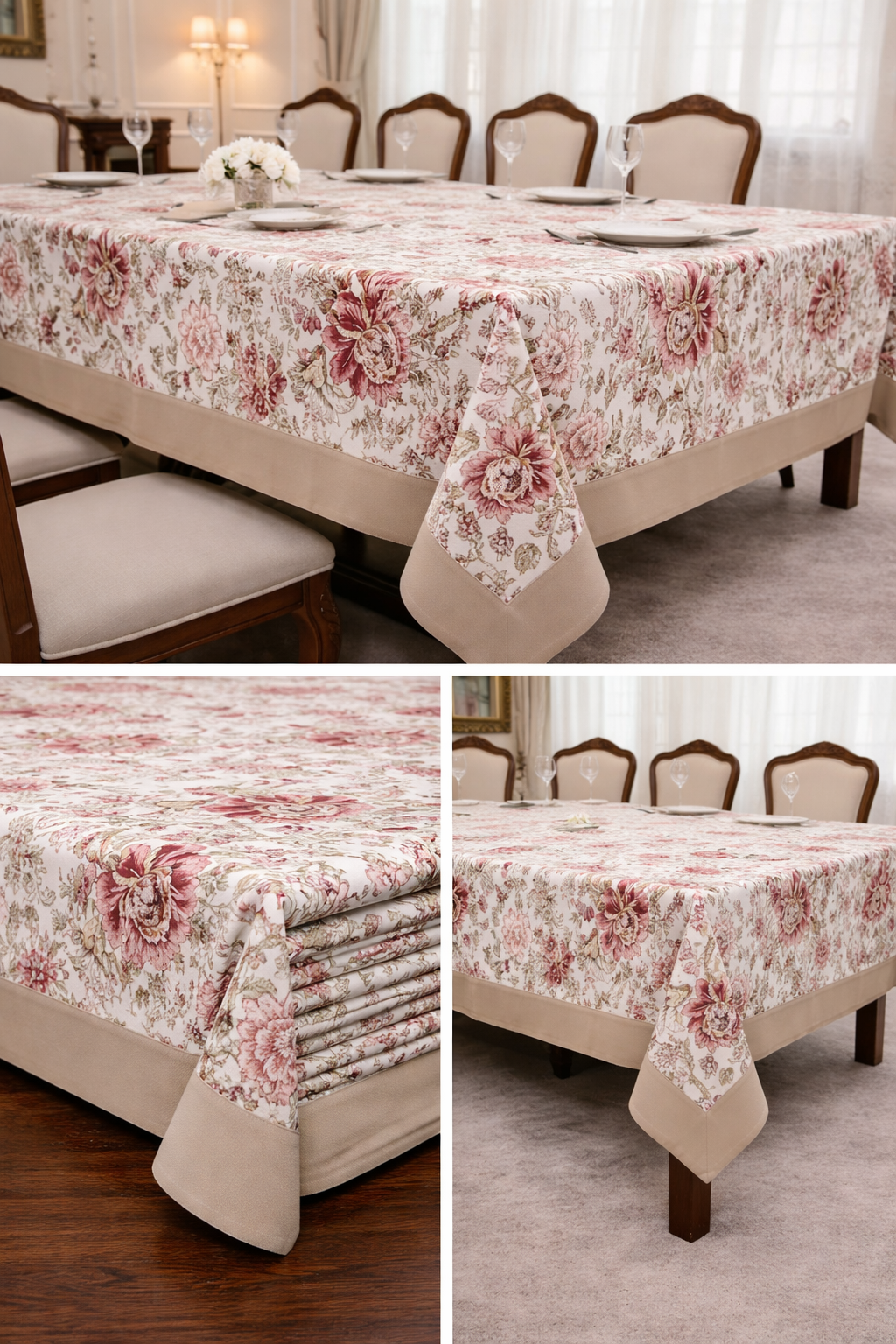 Botanical Print Table Covers